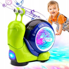 Šliaužianti interaktyvi sraigė su LED šviesomis ir garsais kaina ir informacija | Žaislai kūdikiams | pigu.lt