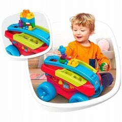 Vagonas su ratukais ir formelių rūšiuokle Fisher-Price Mega Bloks kaina ir informacija | Žaislai kūdikiams | pigu.lt