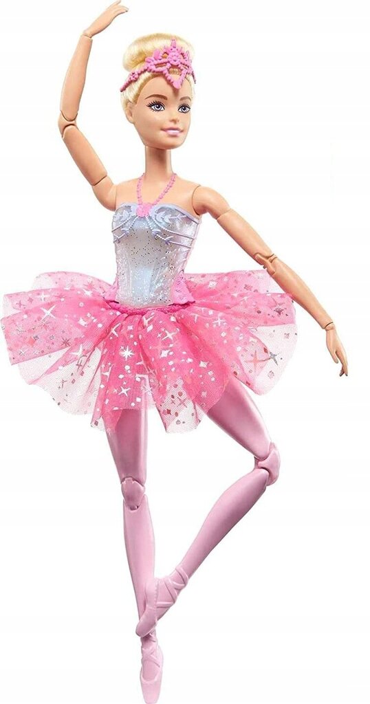 Lėlė Balerina Barbie Dreamtopia Magic lights kaina ir informacija | Žaislai mergaitėms | pigu.lt