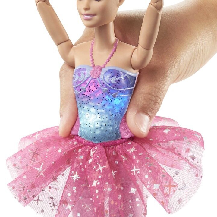 Lėlė Balerina Barbie Dreamtopia Magic lights kaina ir informacija | Žaislai mergaitėms | pigu.lt