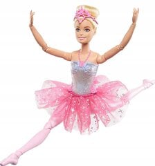 Lėlė Balerina Barbie Dreamtopia Magic lights цена и информация | Игрушки для девочек | pigu.lt