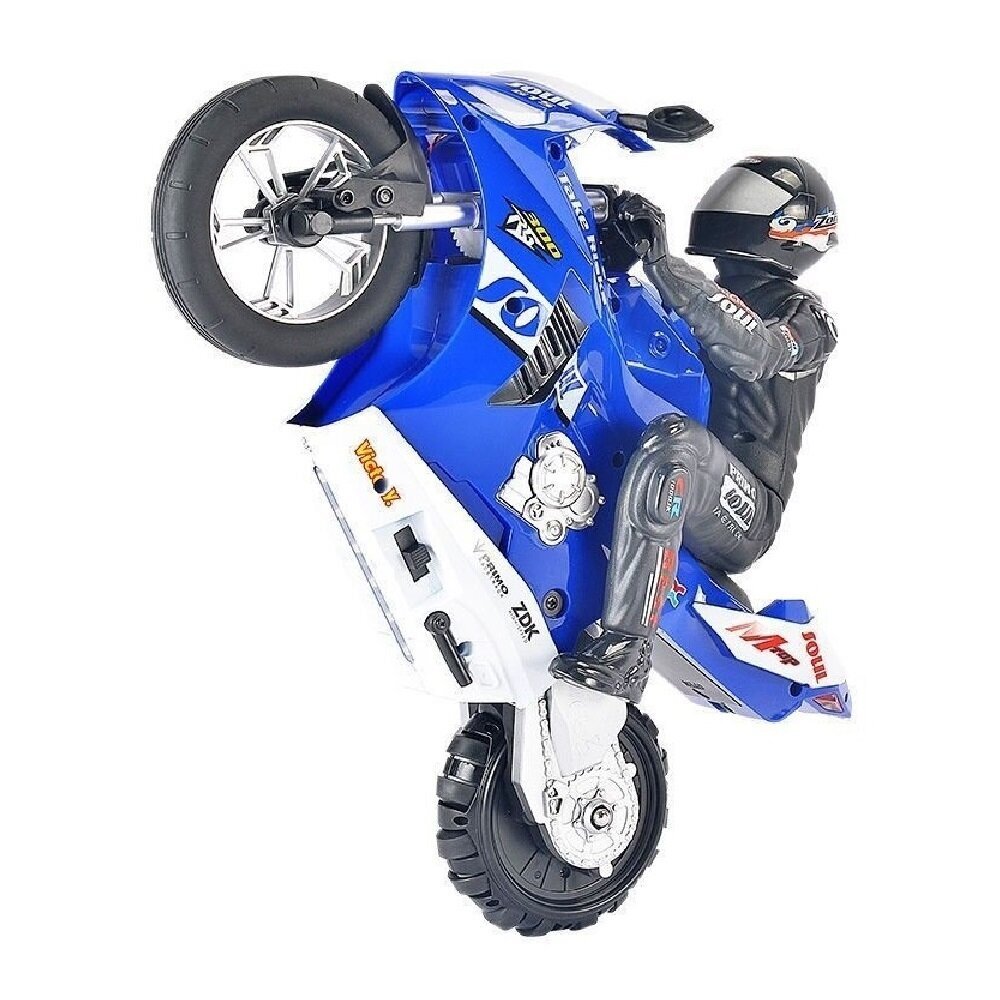 Radijo bangomis valdomas motociklas Motorcycle, mėlynas kaina ir informacija | Žaislai berniukams | pigu.lt