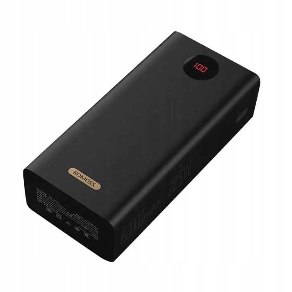 Внешний аккумулятор («Power bank») Romoss 60000 mAh Baseus P10319900111-00  цена | pigu.lt