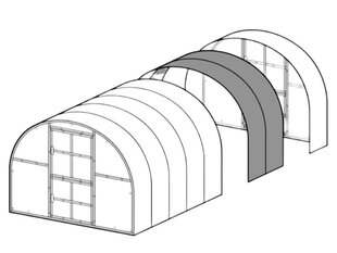 +2 м TITAN 4мм цена и информация | Теплицы | pigu.lt