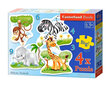 Dėlionė 4in1 Castorland, 3, 4, 6, 9 d. kaina ir informacija | Dėlionės (puzzle) | pigu.lt