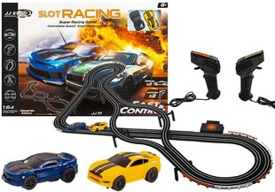 Гоночная трасса Slot Racing, 530 см цена и информация | Игрушки для мальчиков | pigu.lt