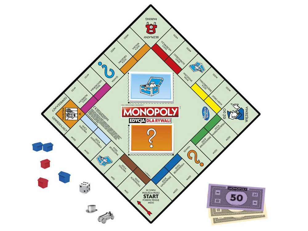 Žaidimas Monopoly Rival Edition, anglų kalba kaina ir informacija | Stalo žaidimai, galvosūkiai | pigu.lt