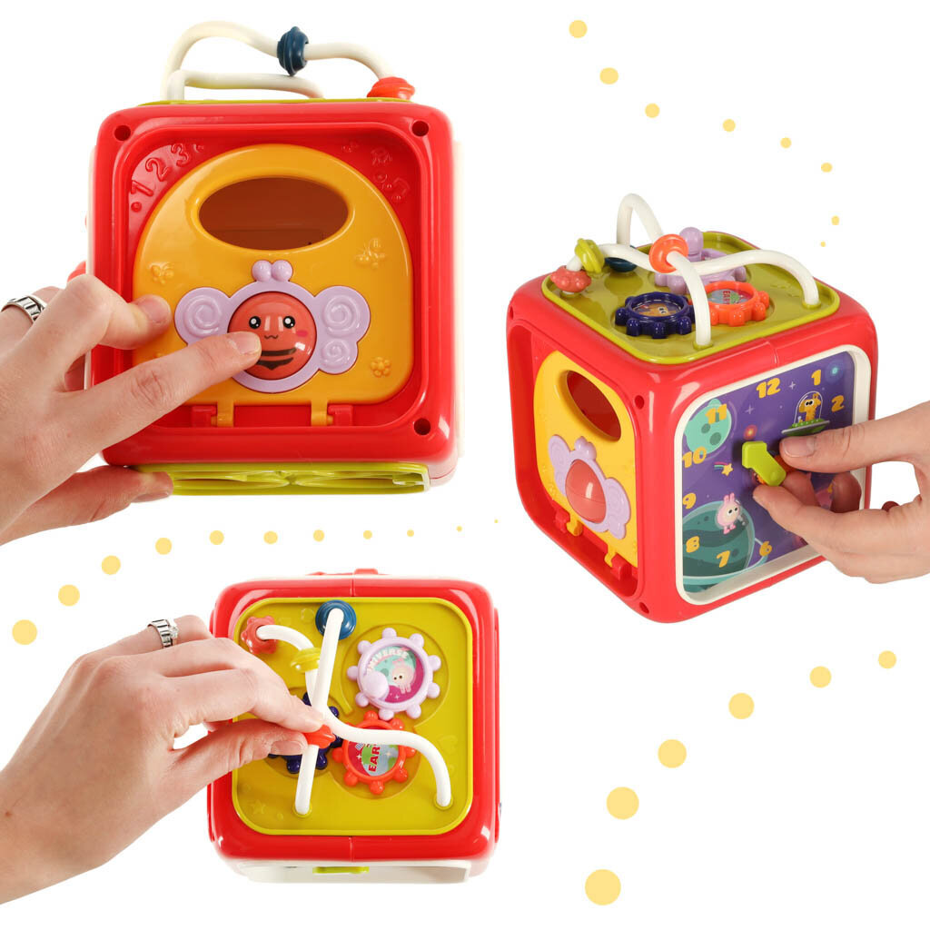 Edukacinis žaislas kubas Kik kaina ir informacija | Žaislai kūdikiams | pigu.lt