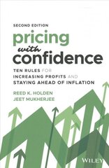 Pricing with Confidence: Ten Rules for Increasing Profits and Staying Ahead of Inflation 2nd edition kaina ir informacija | Ekonomikos knygos | pigu.lt