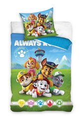 Детский комплект постельного белья  Paw Patrol  150x210+50x60cm, 2 части  цена и информация | Детское постельное бельё | pigu.lt