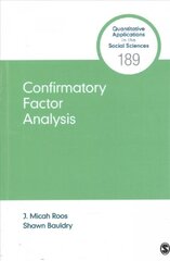 Confirmatory Factor Analysis kaina ir informacija | Enciklopedijos ir žinynai | pigu.lt
