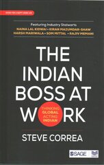 Indian Boss at Work: Thinking Global Acting Indian kaina ir informacija | Ekonomikos knygos | pigu.lt