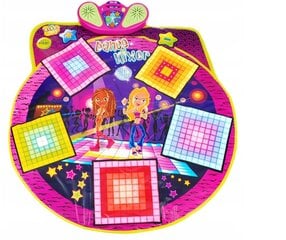 Музыкальный танцевальный коврик Smiki, розовый цена и информация | Игрушки для девочек | pigu.lt