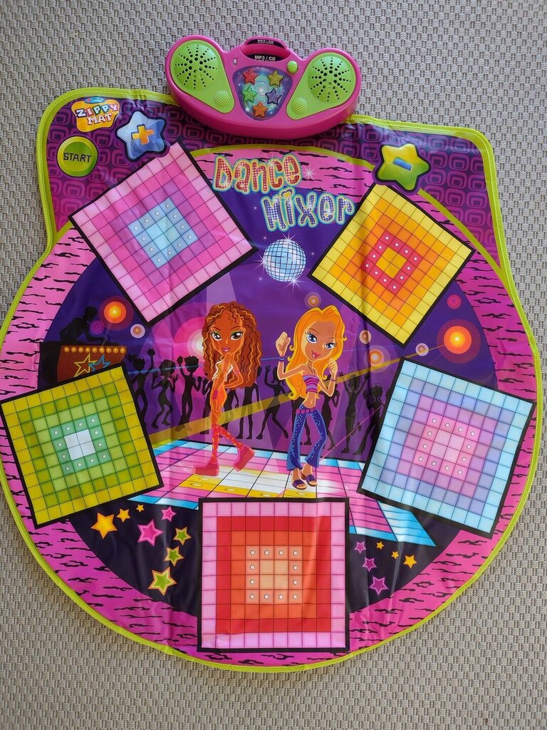 Muzikos šokių kilimėlis Smiki, rožinis kaina ir informacija | Žaislai mergaitėms | pigu.lt