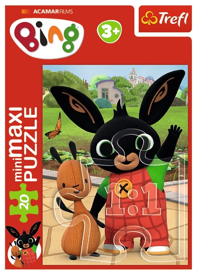 Dėlionė Bing Minimaxi Trefl, 20 d. kaina ir informacija | Dėlionės (puzzle) | pigu.lt