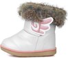 Žieminiai batai mergaitėms, balti kaina ir informacija | Žieminiai batai vaikams | pigu.lt