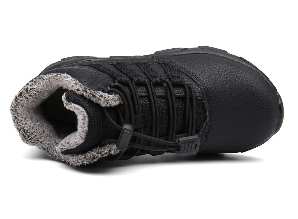 Žieminiai batai berniukams GAATPOT, juodi kaina ir informacija | Žieminiai batai vaikams | pigu.lt