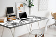 Decormat stalo kilimėlis, lelijos, 90x45 cm kaina ir informacija | Staltiesės, servetėlės | pigu.lt