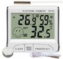 Namų oro stotis Termometras Higrometras Laikrodis цена и информация | Meteorologinės stotelės, termometrai | pigu.lt