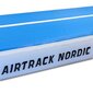 Gimnastikos pripučiamas čiūžinys Nordic Deluxe, 10x20cm kaina ir informacija | Pripučiami čiužiniai ir baldai | pigu.lt