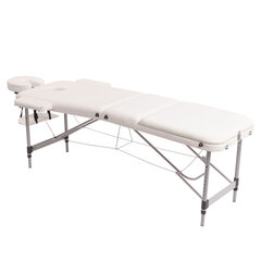 Masažo stalas Core A300, 186x60cm, baltas kaina ir informacija | Masažo reikmenys | pigu.lt