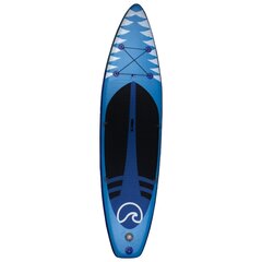 Pripučiamos irklentės rinkinys Deep Sea SUP Shark цена и информация | SUP доски, водные лыжи, водные аттракционы | pigu.lt