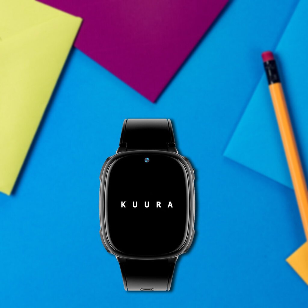 Kuura K1 Black kaina ir informacija | Išmanieji laikrodžiai (smartwatch) | pigu.lt