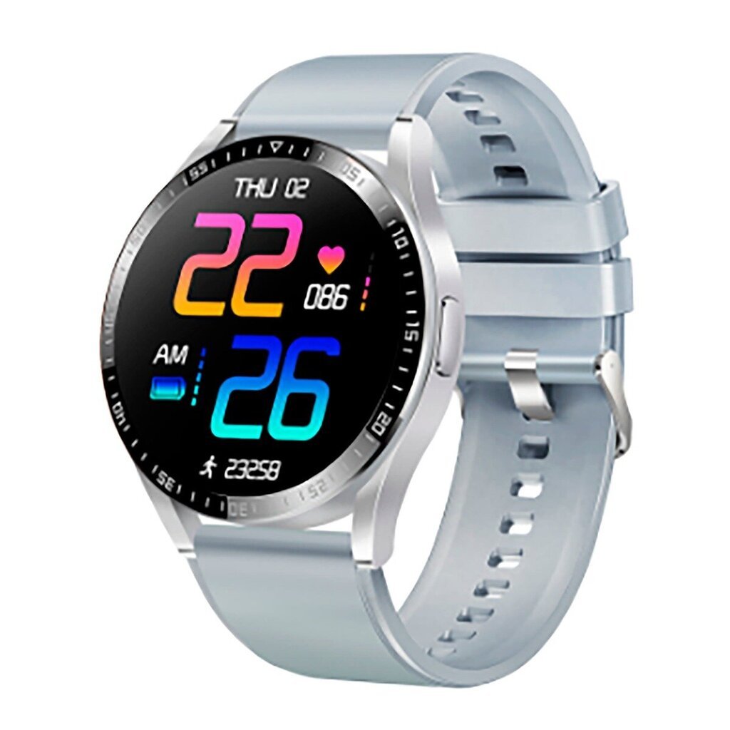 Kuura FM5 Silver цена и информация | Išmanieji laikrodžiai (smartwatch) | pigu.lt