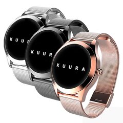 Kuura FW3 Silver цена и информация | Смарт-часы (smartwatch) | pigu.lt