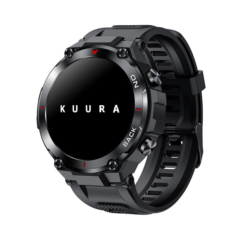Kuura Sport S5 GPS V3, black kaina ir informacija | Išmanieji laikrodžiai (smartwatch) | pigu.lt