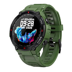 Kuura Tactical T7 v2, green kaina ir informacija | Išmanieji laikrodžiai (smartwatch) | pigu.lt