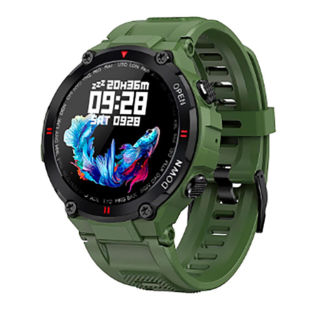 Kuura Tactical T7 v2 Black kaina ir informacija | Išmanieji laikrodžiai (smartwatch) | pigu.lt