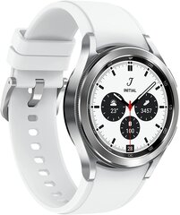 Samsung Galaxy Watch 4 Classic (BT,46mm) Silver kaina ir informacija | Samsung Išmanieji laikrodžiai, apyrankės | pigu.lt