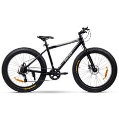 Dviratis Swoop Fatbike 26, juodas цена и информация | Велосипеды | pigu.lt