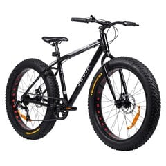 Dviratis Swoop Fatbike 26, juodas kaina ir informacija | Dviračiai | pigu.lt