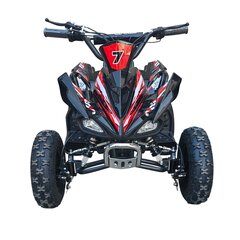 Elektrinis keturratis vaikams Swoop ATV Adventurer, juodas/raudonas цена и информация | Электромобили для детей | pigu.lt