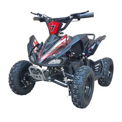 Elektrinis keturratis vaikams Swoop ATV Adventurer, juodas/raudonas цена и информация | Электромобили для детей | pigu.lt