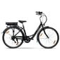 Elektrinis moteriškas dviratis 28 Swoop, juodas цена и информация | Elektriniai dviračiai | pigu.lt