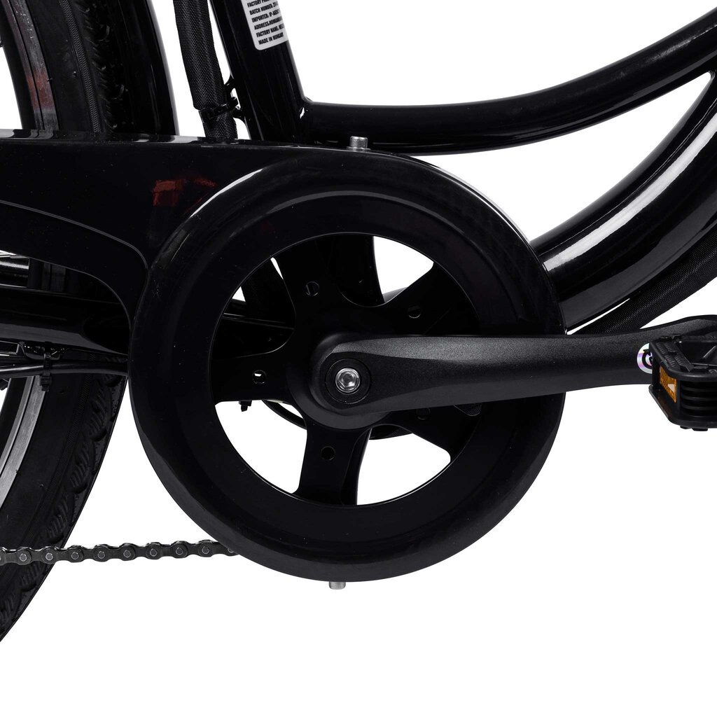 Elektrinis moteriškas dviratis 28 Swoop, juodas цена и информация | Elektriniai dviračiai | pigu.lt
