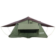 Stogo palapinė Trekker Camper, žalia цена и информация | Палатки | pigu.lt