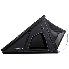 Stogo palapinė Trekker Voyager, juoda цена и информация | Палатки | pigu.lt