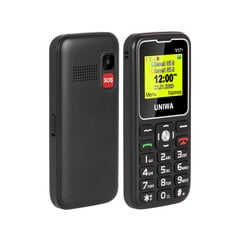 Uniwa V171 Black kaina ir informacija | Mobilieji telefonai | pigu.lt