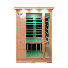 Vasta infraraudonųjų spindulių sauna 2 asmenims kaina ir informacija | Saunos, pirties krosnelės | pigu.lt