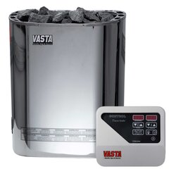 Vasta Elektrinis Pirties Krosnis Blaze 8kw, atskiras valdymas, 7-12m3, plienas цена и информация | Печки для саун и бань  | pigu.lt