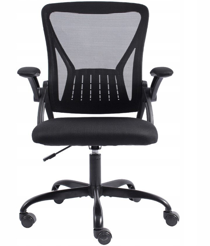 Biuro kėdė Kraken Chairs Kredo, juoda цена и информация | Biuro kėdės | pigu.lt