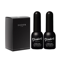 Rinkinys Top Coat Studios Didier, Super Shiny, 2 vnt. цена и информация | Лаки, укрепители для ногтей | pigu.lt