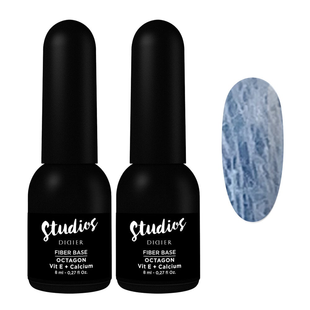 Rinkinys Base Coat Studios Didier, Octagon, 2 vnt. цена и информация | Nagų lakai, stiprintojai | pigu.lt