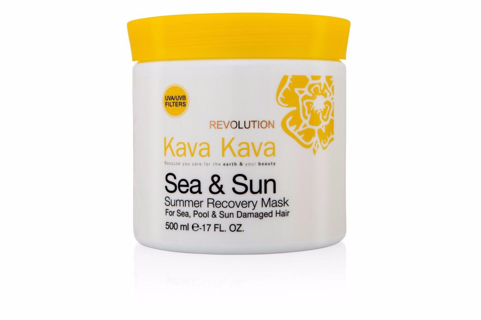 Atstotomoji plaukų kaukė Kava Kava Sea & Sun, 500 ml цена и информация | Priemonės plaukų stiprinimui | pigu.lt