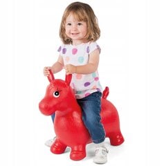 Надувная игрушечная лошадка для прыжков, красная. цена и информация | Игрушки для малышей | pigu.lt