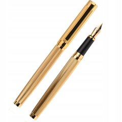 Перьевая ручка ZAXER Elegance золотого цвета цена и информация | Письменные принадлежности | pigu.lt